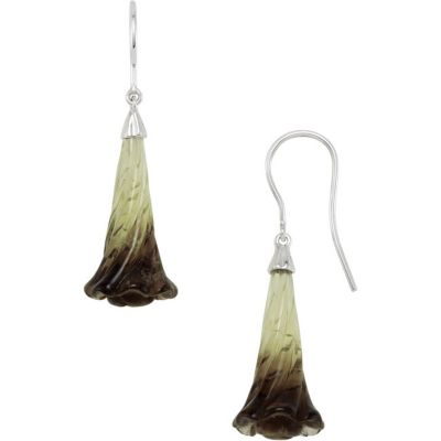 Genuine Phantom Quartz Earrings