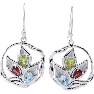 Multi-gemstone Earrings