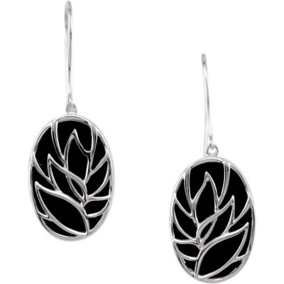 Genuine Onyx Earrings