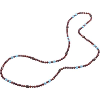 Freshwater Cultured Pearl & Smoky Quartz 40