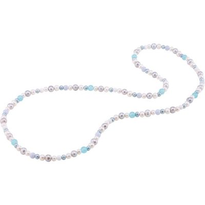 Freshwater Cultured Multi-color  Pearl & Gemstone 36