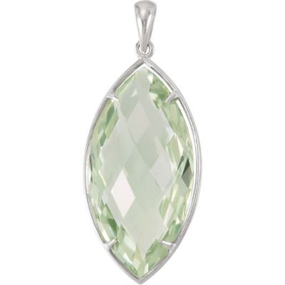 Genuine Quartz Necklace or Pendant