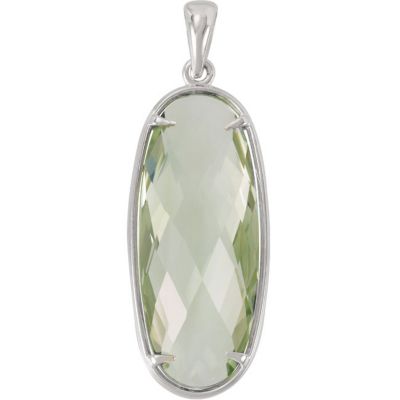 Genuine Quartz Necklace or Pendant
