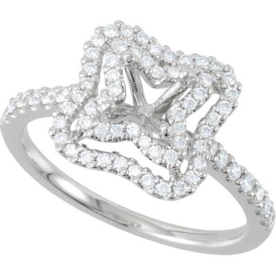 Semi-Mount Engagement Ring 