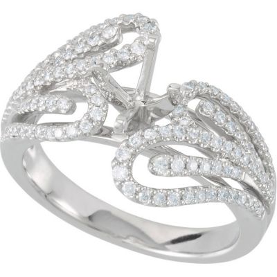 Semi-Mount Engagement Ring