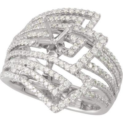 Semi-Mount Engagement Ring