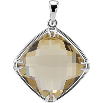 Genuine Quartz Necklace or Pendant