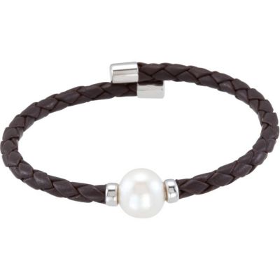 Freshwater Cultured Pearl Cuff Bracelet 