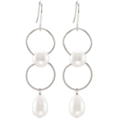 Freshwater Cultured Pearl Earrings 