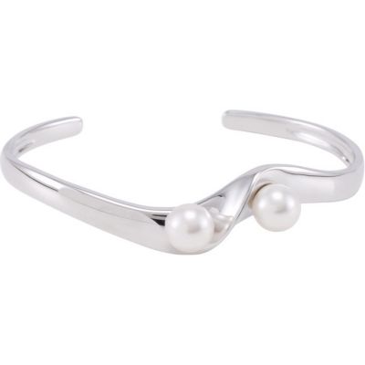 Freshwater Cultured Pearl Cuff Bracelet 