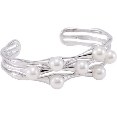Freshwater Cultured Pearl Cuff Bracelet 