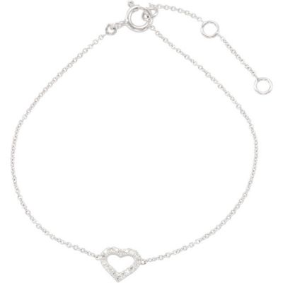 .06 ct tw Diamond Heart 7