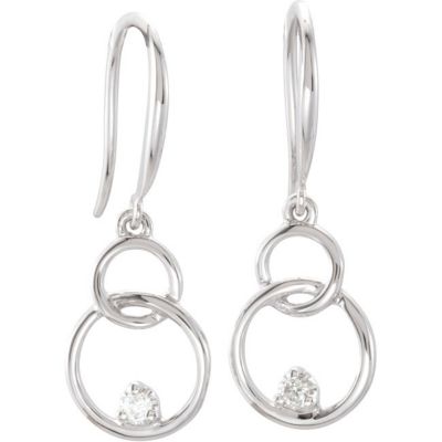 .04 ct tw Diamond Earrings