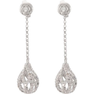 1 ct tw Diamond Earrings 