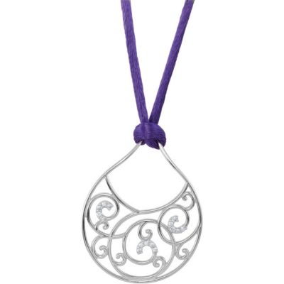 1/6 ct tw Diamond Pendant or 18