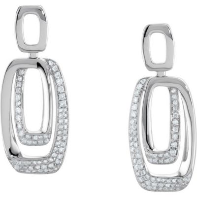 3/4 ct tw Diamond Earrings