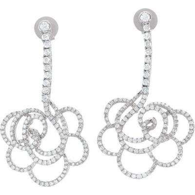 1 3/4 ct tw Diamond Earrings