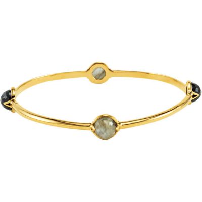 Missoma&reg; Multi Gemstone Bangle Bracelet