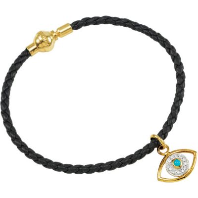 Missoma&reg; Gemstone Rope Bracelet with Charm
