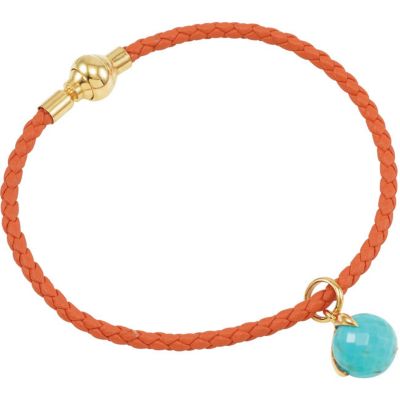Missoma&reg; Gemstone Rope Bracelet with Charm