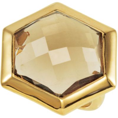 Checkerboard Gemstone Ring