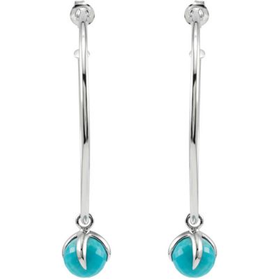 Missoma&reg; Gemstone Hoop Earrings