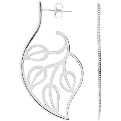 Precious Metal Fashion Earrings with Backs