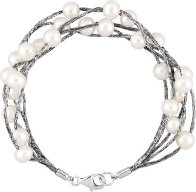 Freshwater Cultured Pearl Multi-Strand Bracelet