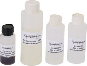 TWL 1 Gram Black Rhodium Complete Bath Kit