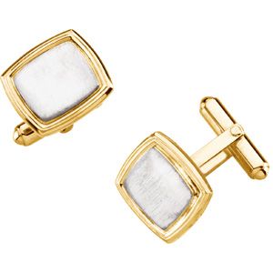 Two Tone Cuff Links