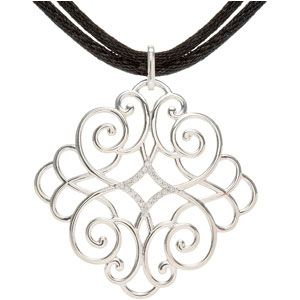1/10 ct tw Diamond Pendant or Necklace