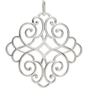 1/10 ct tw Diamond Pendant or Necklace