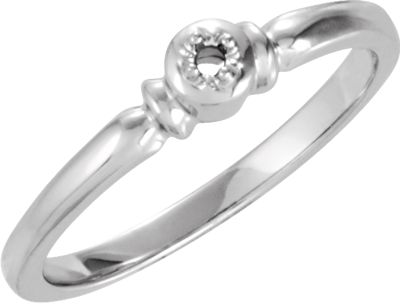 Teen Ring Mounting for Diamonds