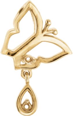 Butterfly of Life Honor Pendant Mounting