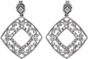 1/5 ct tw Diamond Earrings
