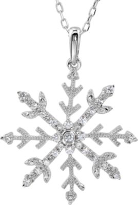 Snowflake Cubic Zirconia 18