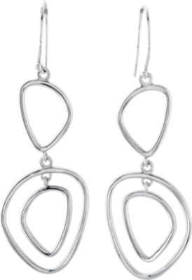 Open Silhouette Dangle Earrings