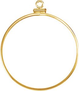 Coin Edge Screw Top Coin Frame Mounting