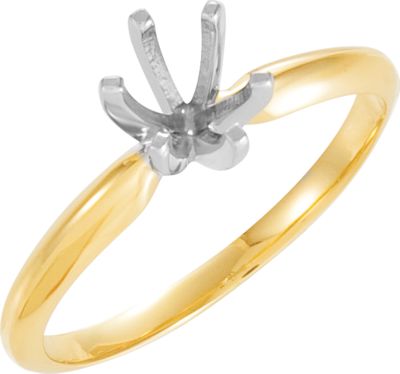 6 Prong Round Solitaire