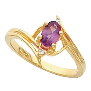 Ring Mounting for Oval Gemstone