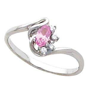 Ring Mounting for Oval Gemstone