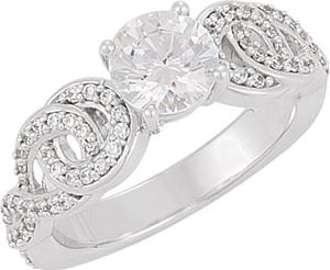Engagement Mounting or Matching Band