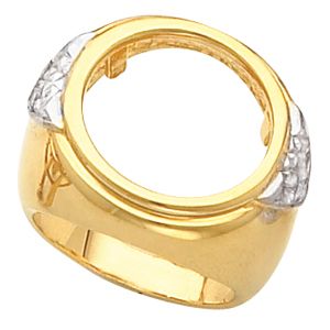 Gents Coin Ring
