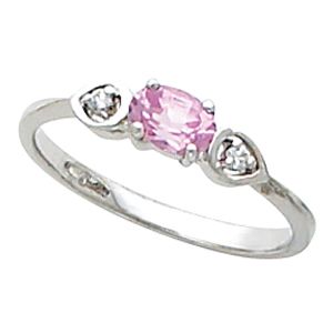 Ring Mounting for Oval Gemstone 