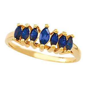 7-Stone Anniversary Ring Mounting