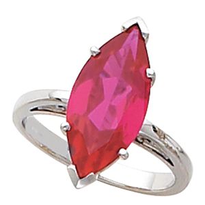 Scroll Setting&reg; Design Ring Mounting for Marquise Shape Gemstone