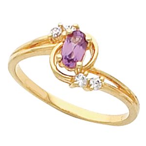 Ring Mounting for Oval Gemstone 
