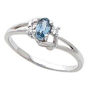 Ring Mounting for Oval Gemstone