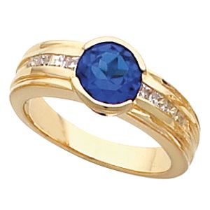  Ring Mounting for Round Gemstones