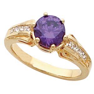  Ring Mounting for Round Gemstones